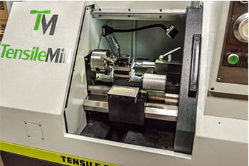 TensileTurn CNC Classic – round specimen preparation - Inside View - Right