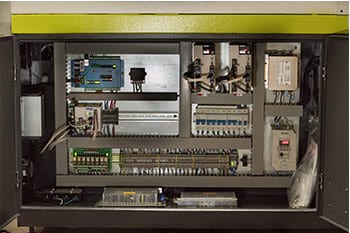 TensileTurn CNC Classic – Round tensile sample preparation machine – back view